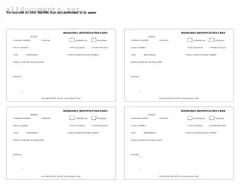 Fillable Acord 50 WM Template in PDF