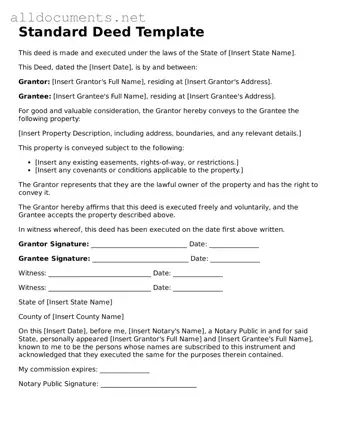 Free Deed Document