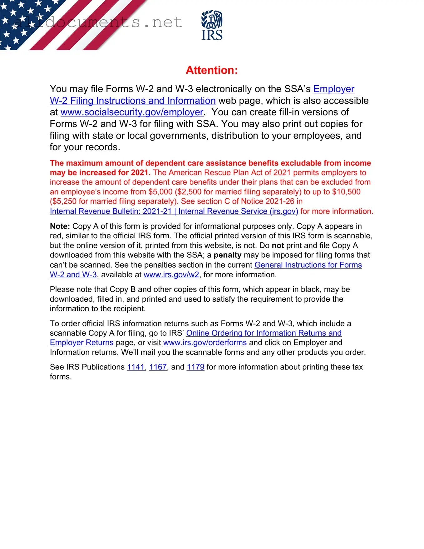 Fillable IRS W-2 Template in PDF